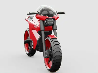CONCEPT BIIKE  C-2000   RIGGED 3D model