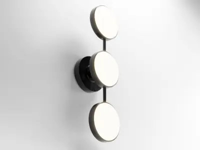 IKEA kabomba wall led lamp 3D model