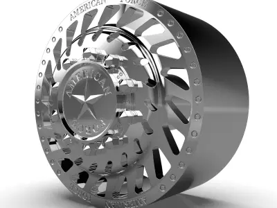 AMERICAN FORCE N18 CUTLASS DRW WHEEL 3D print model