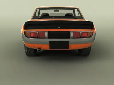 Toyota Celica RA23 Coupe 3D model