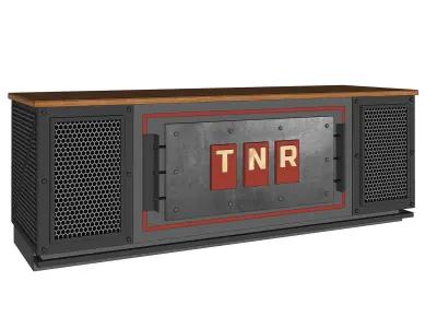 Counter Design for Car Garage 3D model