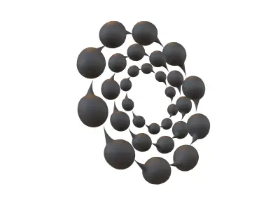 Design Element v9 001 Low-poly 3D model