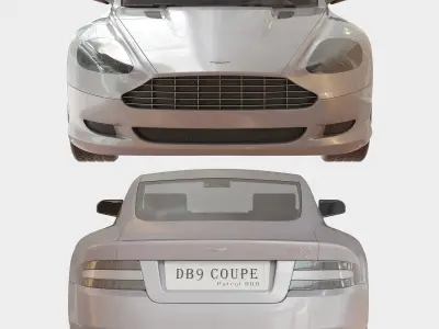 Aston Martin DB9 Car 3D model