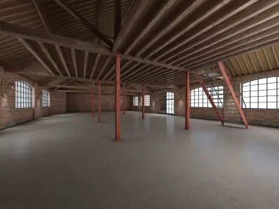 Loft Interior 3D model
