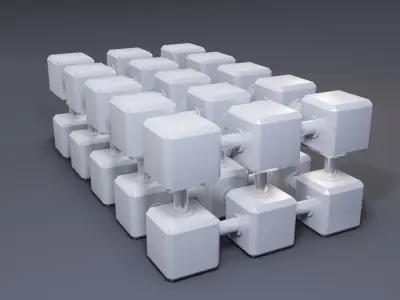 Prototype of the processor from the movie Terminator 2 3D print model