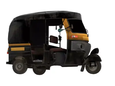 Auto Rickshaw 3D model
