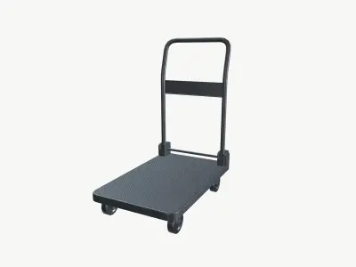 Hand Truck Low-poly 3D model by Asset-World