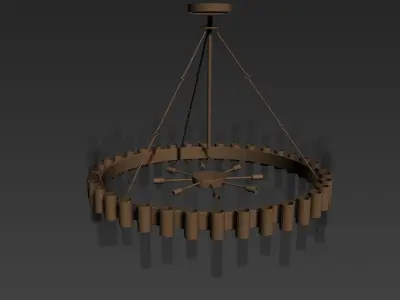 chandelier 19 Free 3D model