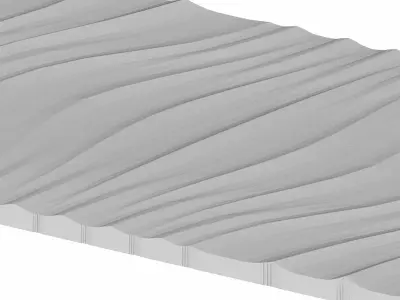 Decorative panel STL 3D model