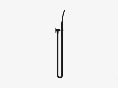 Shower - Hand - Luxury - Pin Low-poly 3D model