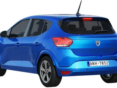 Dacia Sandero 2021 3D model