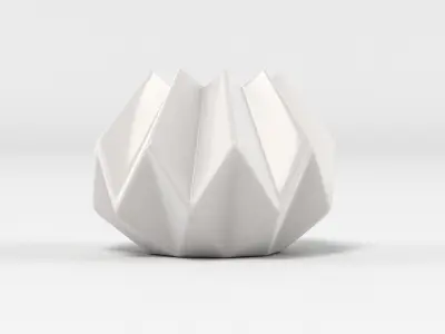 Amanda Betz Folded Vase 3D model