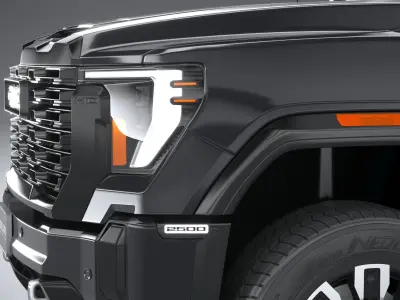 GMC Sierra Denali HD 2024 3D model