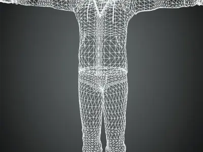 Squid Game Actor Lee Jung Jae Human3D 3D model