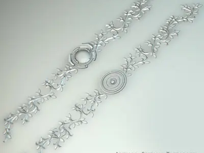 Stucco decorations 3D model