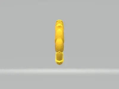 Nine-tailed Fox Pendant 3D print model