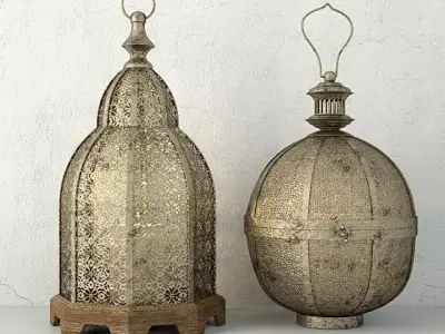Lanterns by ZARA HOME 3D model shop