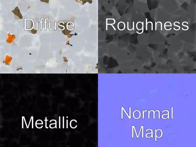 Origami Swan Sculpture model pack Low-poly 3D model