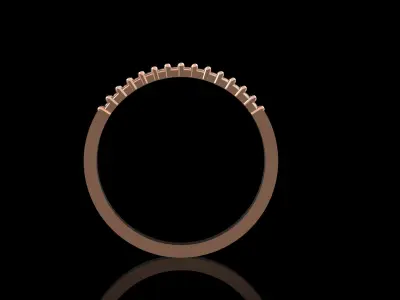 Light Diamond Ring 3D Print Model 3D print model