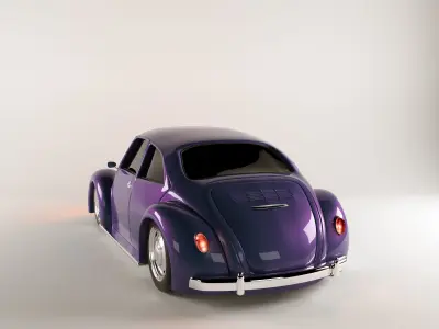 beetle volkswagen 3D model