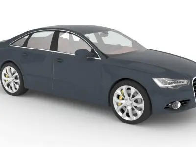 Audi A6 2012 3D model