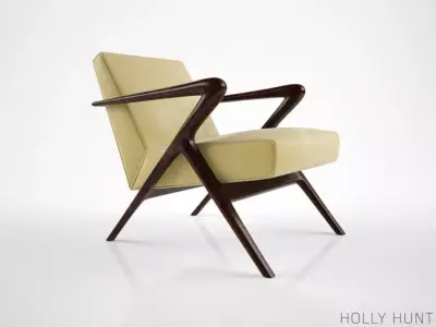 Holly Hunt Capri Lounge Chair 3D model