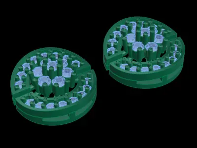 light weight Earring-16 3D print model