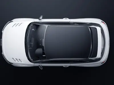 Audi A1 Quattro Low-poly 3D model