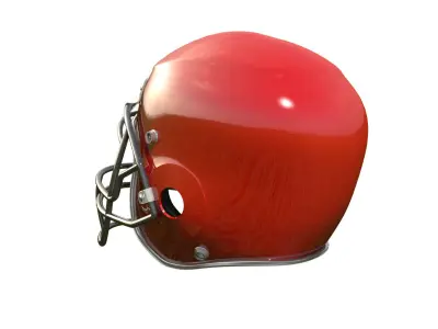 Football helmet 3D model get