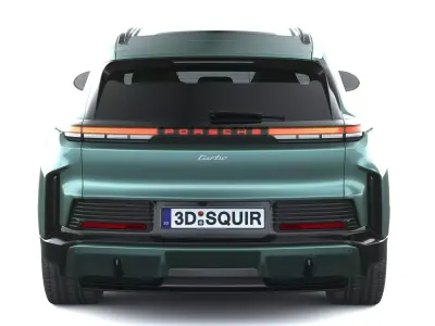 Porsche Cayenne Turbo Electric 2027 3D model