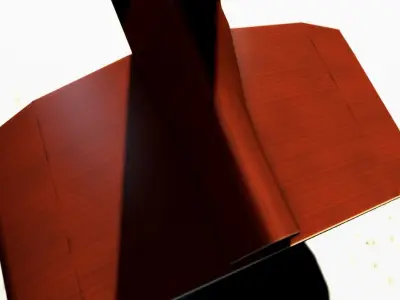 AMS Model Guitar Low-poly 3D model