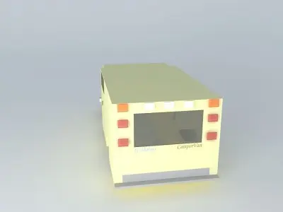 G-Motors "CamperVan" Free 3D model