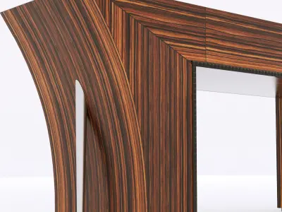 Francesco Molon N503 console ELECTRA BIS with lamps 3D model