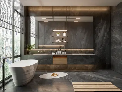 Bathroom 45 3D model