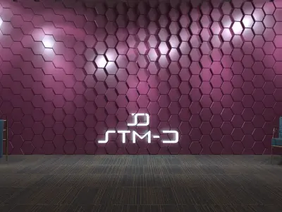 STM-D hexagon wall parametric model 120 3D model