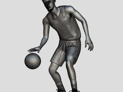 3D Rigged Trae Young Atlanta Hawks NBA 3D model