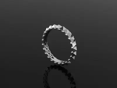 cut ring 3D model