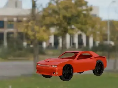 Red Racer X 3D model