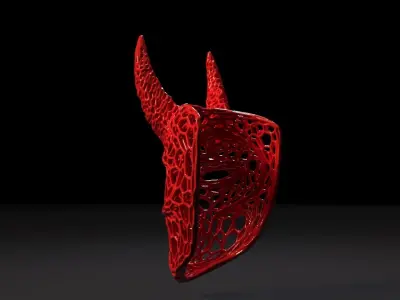 Solitaire cosplay mask 3D print model