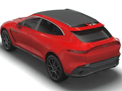 Aston Martin DBX Worldwide 2021 3D model