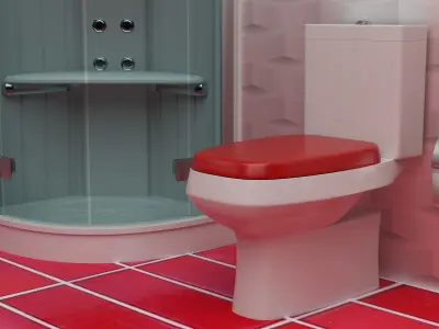 Bathroom 5  3D model