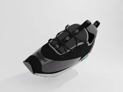 Generic Shoe - Footwear - Sneaker - Untextured 3D model