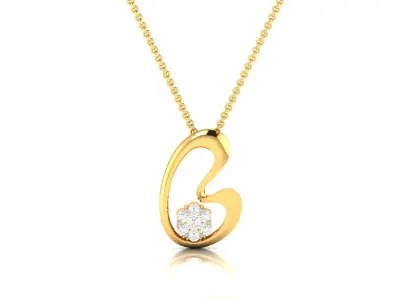 Women Pendant 3dm STL FBX OBJ Render Details 3D print model