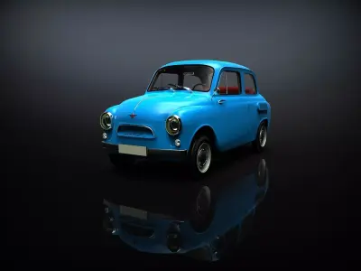 ZaZ-965 Yalta 1961-1969 3D model