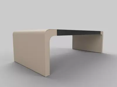 stool chair Low-poly 3D model