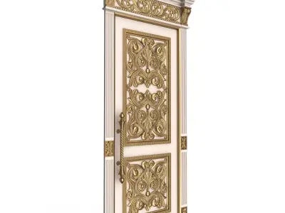 Doors Collection 0302 Low-poly 3D model