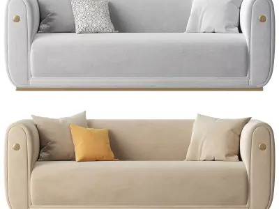 LUXURY KREM sofa 3D model