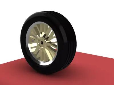 Wheel Model 3d 3D model