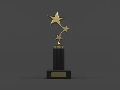 Trophy Cups 3D model