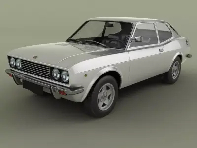 Fiat 128 Sport Coupe 3D model
